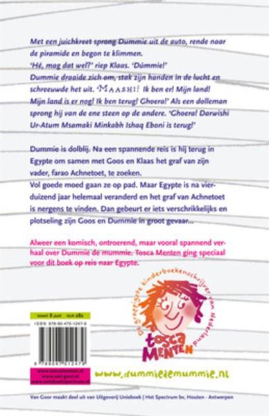 Grote foto dummie de mummie en de tombe van achnetoet dummie de mummie 2 boeken jeugd 13 jaar en ouder