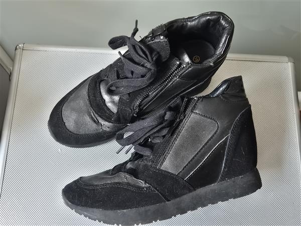 Grote foto zwarte schoenen kleding dames schoenen