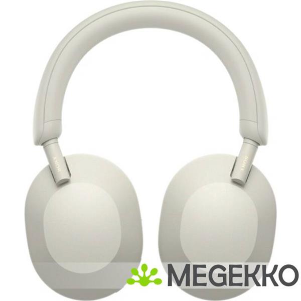 Grote foto sony wh 1000xm5 draadloos zilver audio tv en foto koptelefoons