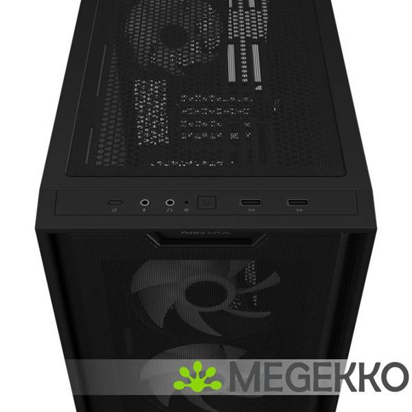Grote foto asus case a21 plus zwart computers en software behuizingen en kasten