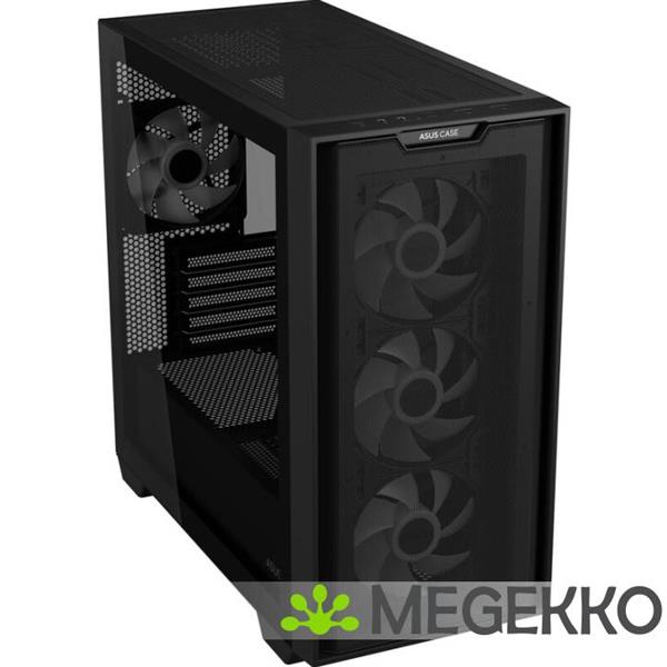 Grote foto asus case a21 plus zwart computers en software behuizingen en kasten