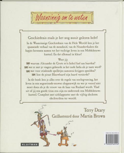 Grote foto de waanzinnige geschiedenis van de hele wereld waanzinnig om te weten boeken overige boeken