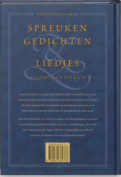 Grote foto spreuken gedichten en liedjes voor kinderen boeken studieboeken