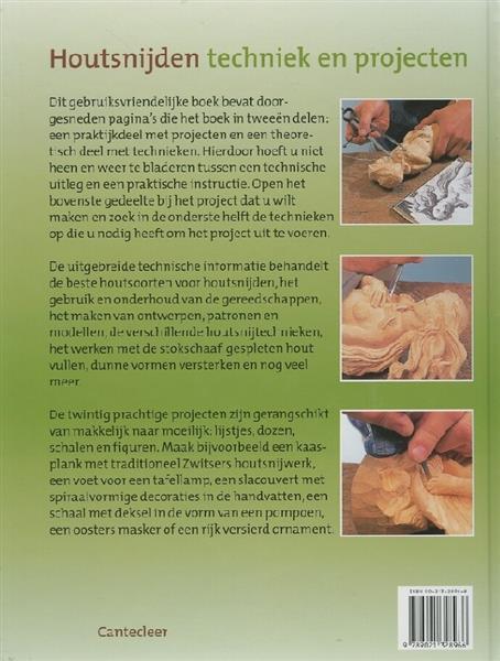Grote foto houtsnijden boeken hobby en vrije tijd