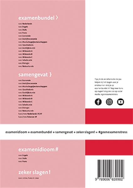 Grote foto examenbundel vwo wiskunde a 2022 2023 boeken overige boeken