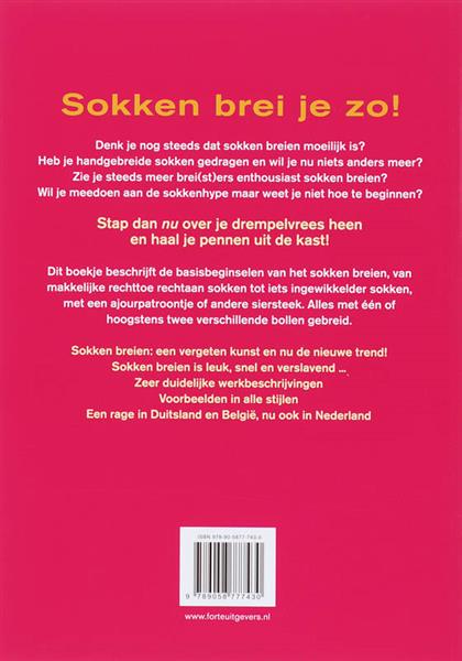 Grote foto sokken brei je zo boeken hobby en vrije tijd
