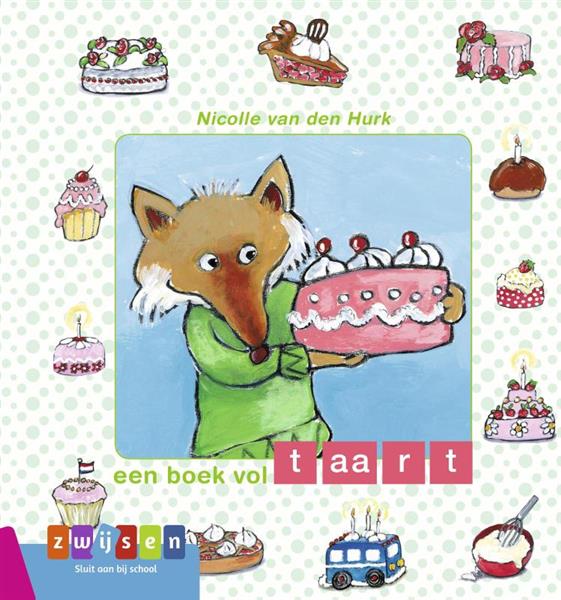 Grote foto een boek vol taart kleuters samenleesboek boeken jeugd 13 jaar en ouder