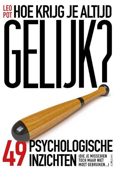Grote foto hoe krijg je altijd gelijk boeken psychologie