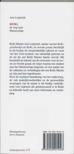 Grote foto reiki de weg naar masterschap ankertjes 235 boeken wetenschap