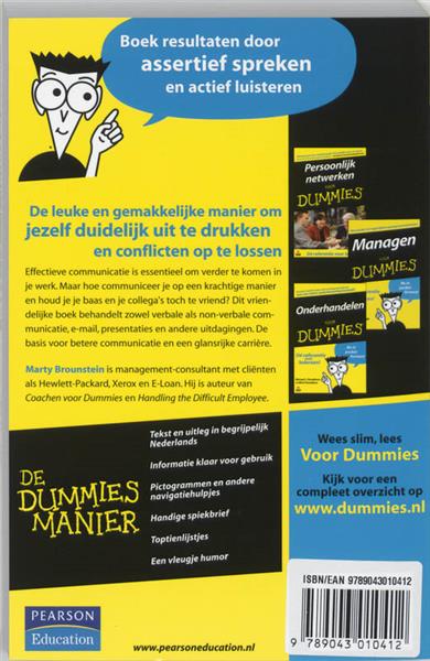 Grote foto effectief communiceren voor dummies voor dummies boeken overige boeken