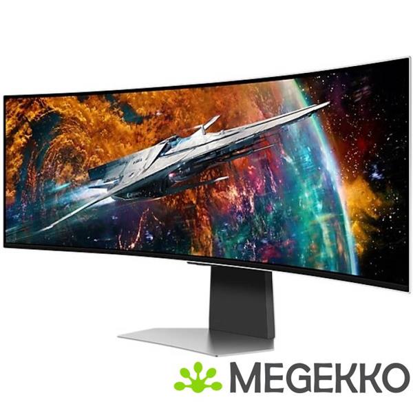 Grote foto samsung odyssey g9 ls49cg954suxen 49 ultrawide quad hd oled gaming monitor computers en software overige computers en software