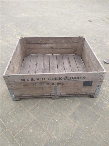 Grote foto bloembakken fruitkisten te koop tuin en terras bloembakken
