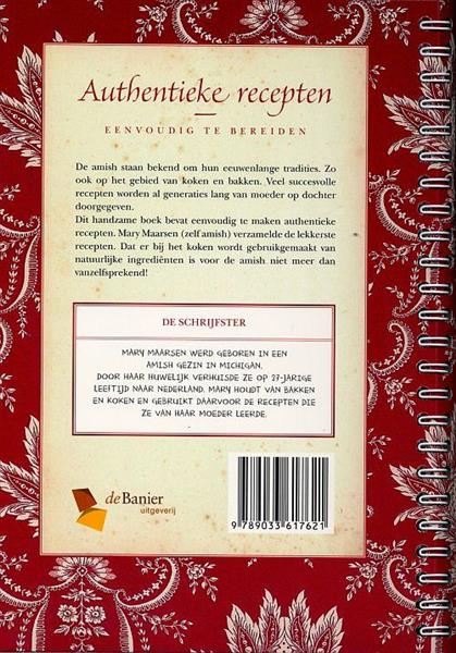 Grote foto koken en bakken met de amish boeken kookboeken