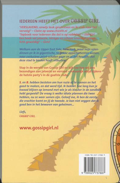 Grote foto ik wil alleen maar alles gossip girl 3 boeken jeugd 13 jaar en ouder