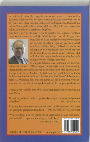Grote foto europa koloniale eeuw boeken geschiedenis wereld