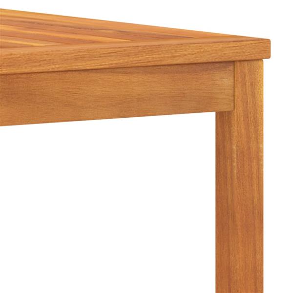 Grote foto vidaxl salontafel 100x50x33 cm massief acaciahout tuin en terras tuinmeubelen