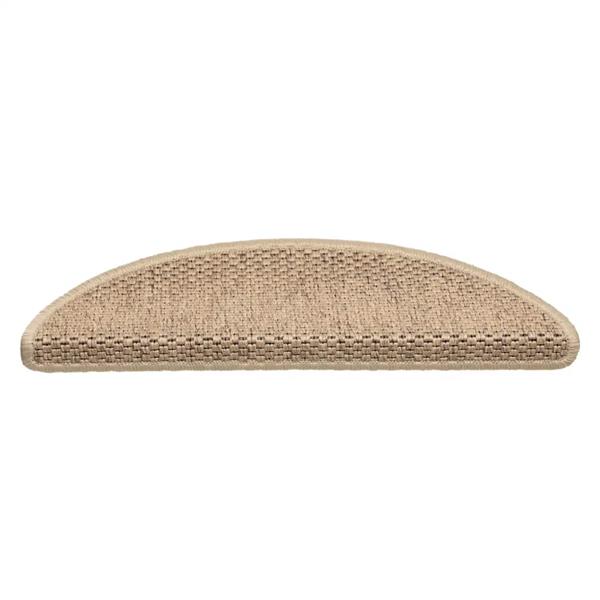 Grote foto vidaxl trapmatten zelfklevend 15 st sisal look 56x17x3 cm zandkleurig huis en inrichting overige huis en inrichting