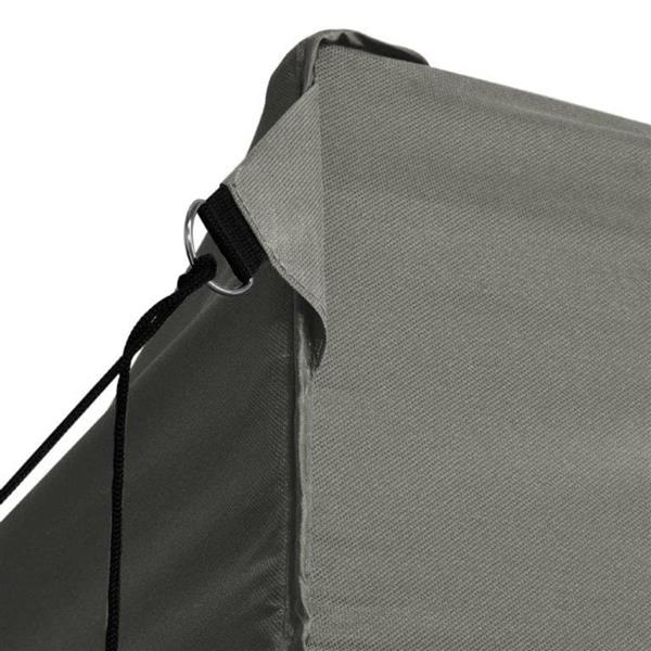 Grote foto vidaxl partytent inklapbaar 3x4 m staal antraciet tuin en terras overige tuin en terras