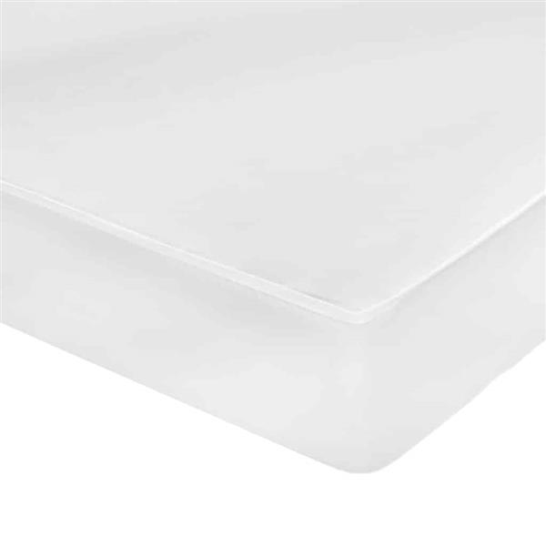 Grote foto vidaxl matras 7 zone 10 cm pu schuim h2 h3 90x200 cm huis en inrichting matrassen en bedbodems