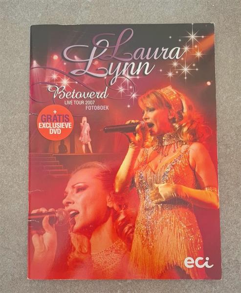 Grote foto laura lynn live tour 2007 fotoboek met dvd boeken muziek