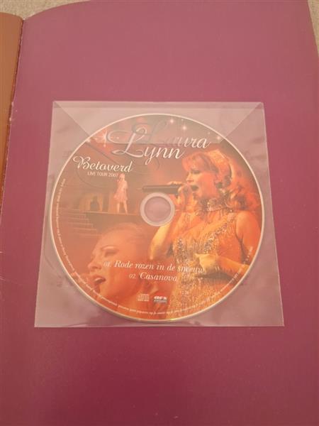 Grote foto laura lynn live tour 2007 fotoboek met dvd boeken muziek