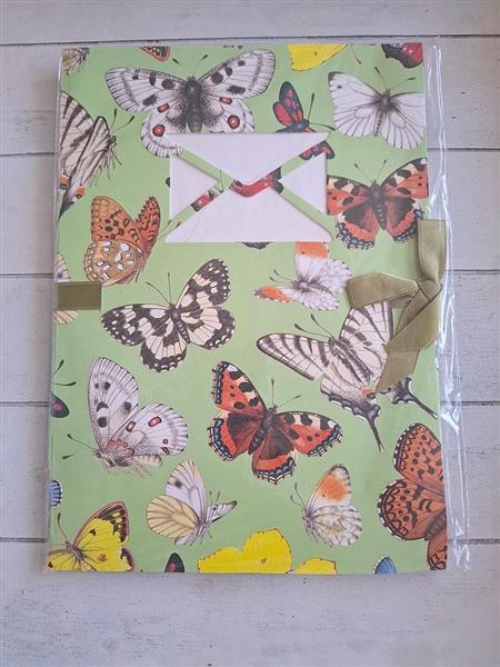 Grote foto vintage briefpapier map 10 vellen en enveloppes diversen schrijfwaren en papierwaren