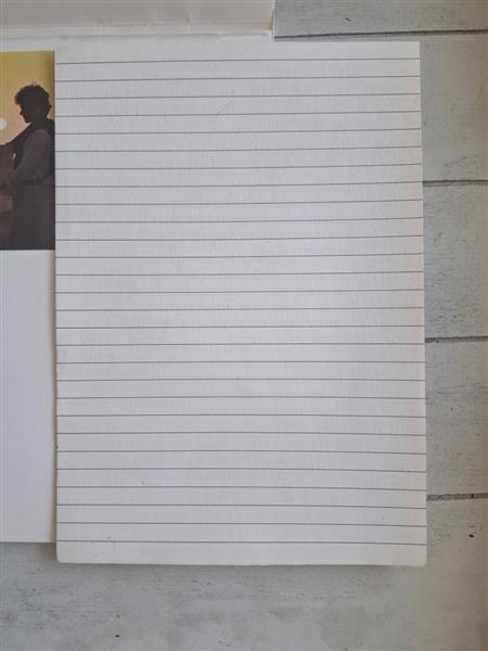 Grote foto briefpapier met romantische prenten seventies verzamelen retro