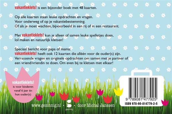 Grote foto vakantieklets boeken jeugd 13 jaar en ouder