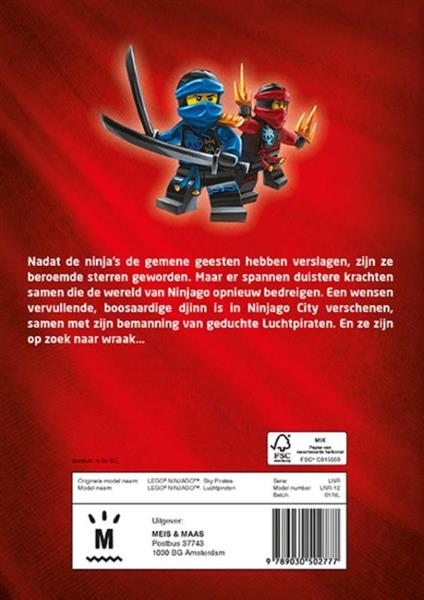 Grote foto luchtpiraten lego ninjago 3 boeken jeugd 13 jaar en ouder