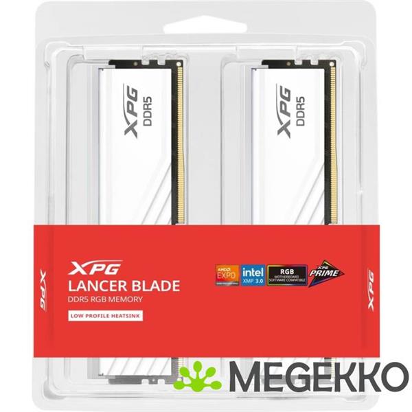 Grote foto xpg ddr5 lancer blade blade rgb 2x16gb 6000 computers en software overige computers en software