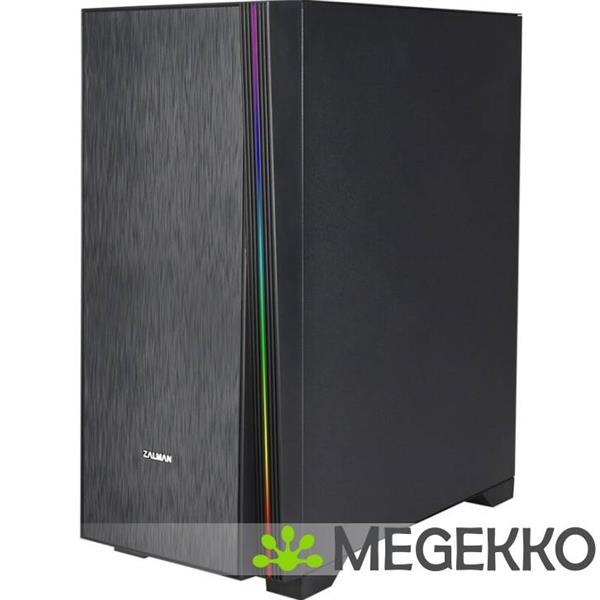 Grote foto zalman z3 neo midi tower schwarz gehuse usb 2.0 midi tower zwart computers en software behuizingen en kasten