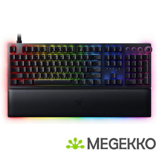 Grote foto razer huntsman v2 zwart razer linear optical computers en software toetsenborden