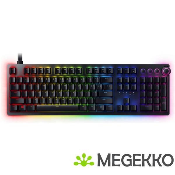 Grote foto razer huntsman v2 zwart razer linear optical computers en software toetsenborden