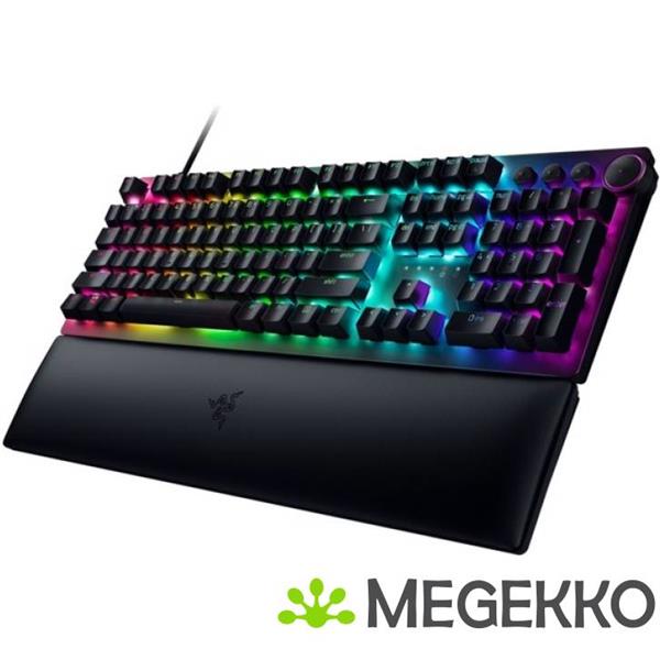 Grote foto razer huntsman v2 zwart razer linear optical computers en software toetsenborden
