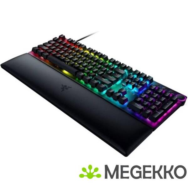 Grote foto razer huntsman v2 zwart razer linear optical computers en software toetsenborden