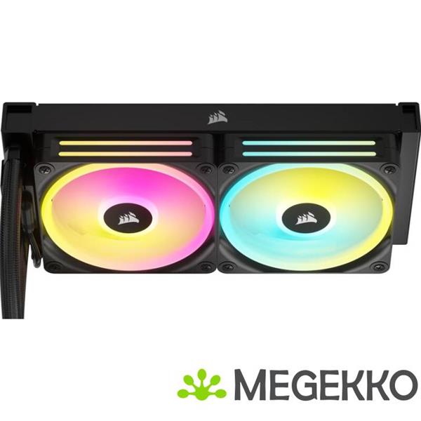 Grote foto corsair icue link h100i lcd computers en software overige computers en software