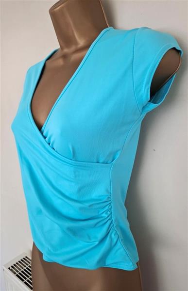 Grote foto elegant turquoise cache coeur topje 36 38 kleding dames tops