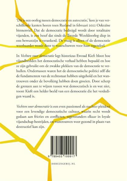 Grote foto vechten voor democratie boeken politiek en maatschappij