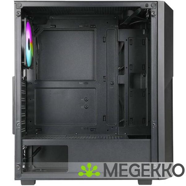 Grote foto azza fighter midi tower zwart computers en software behuizingen en kasten