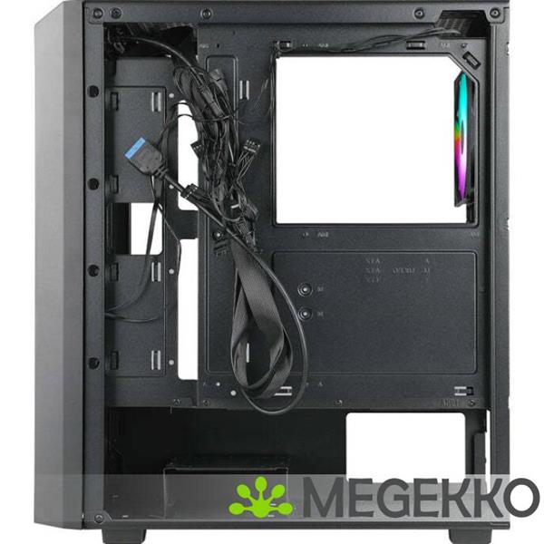 Grote foto azza fighter midi tower zwart computers en software behuizingen en kasten