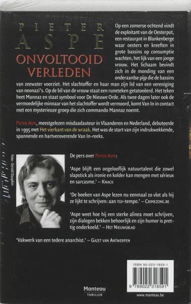 Grote foto onvoltooid verleden meesters in misdaad 15 boeken thrillers