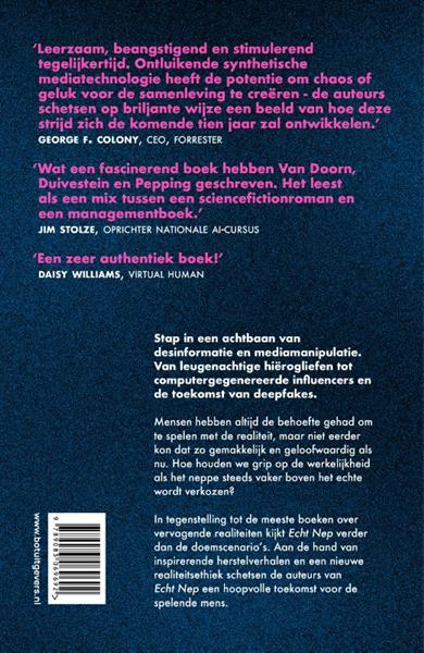 Grote foto echt nep boeken politiek en maatschappij