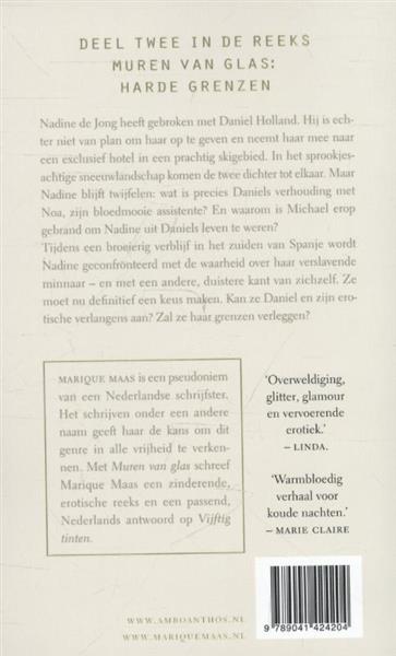 Grote foto harde grenzen muren van glas boeken overige boeken
