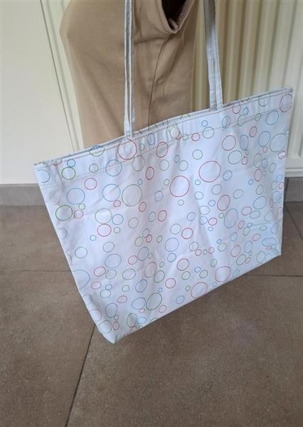 Grote foto vintage witte draagtas schoudertas met print sieraden tassen en uiterlijk schoudertassen