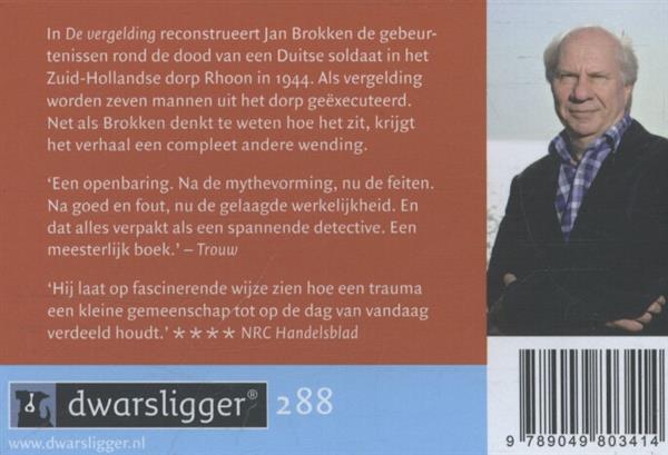 Grote foto de vergelding dwarsligger 288 boeken overige boeken