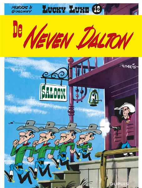 Grote foto de neven dalton lucky luke 12 boeken stripboeken