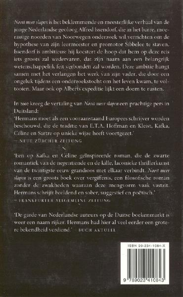 Grote foto nooit meer slapen boeken overige boeken
