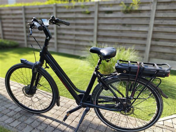 Grote foto elektrische damesfiets fietsen en brommers elektrische fietsen