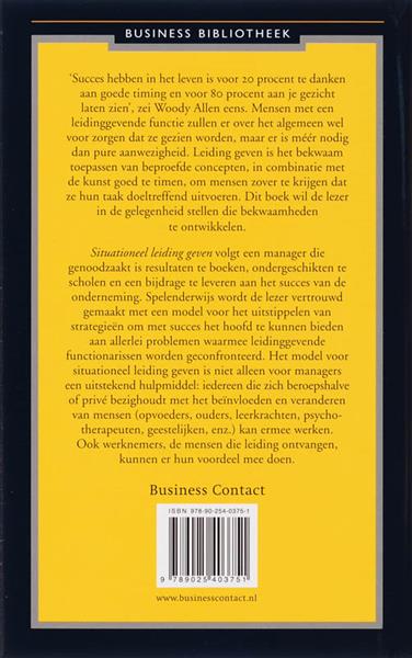 Grote foto situationeel leiding geven business bibliotheek boeken overige boeken