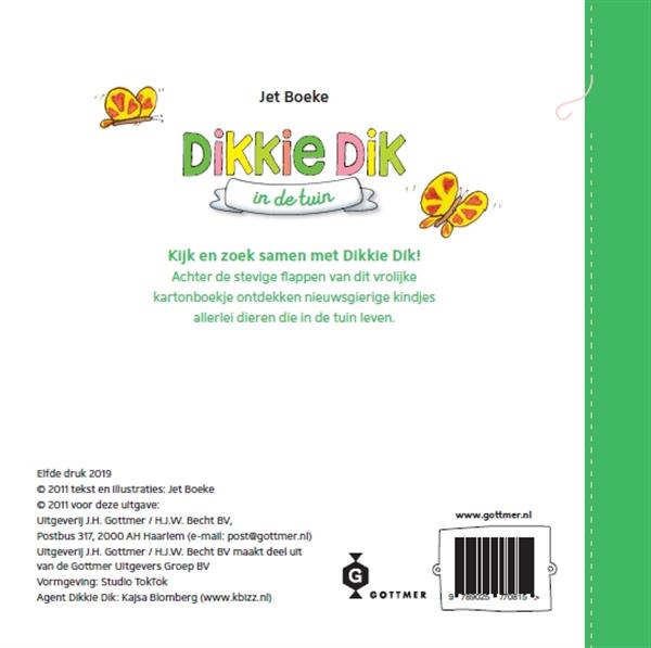 Grote foto in de tuin dikkie dik boeken jeugd 13 jaar en ouder